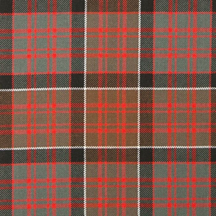MacDonald of Clan Ranald Weathered Tartan Fabric