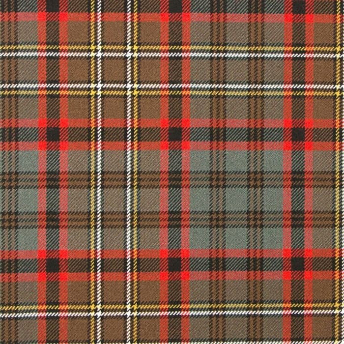 Nicolson Hunting Weathered Tartan Fabric