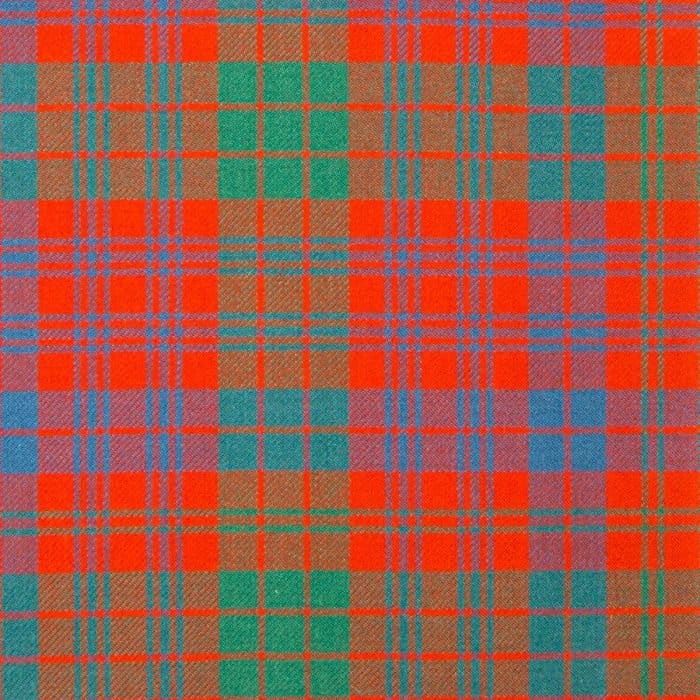 Ross Red Ancient Tartan Fabric