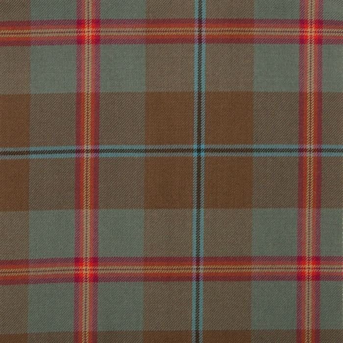 Young Weathered Tartan Fabric