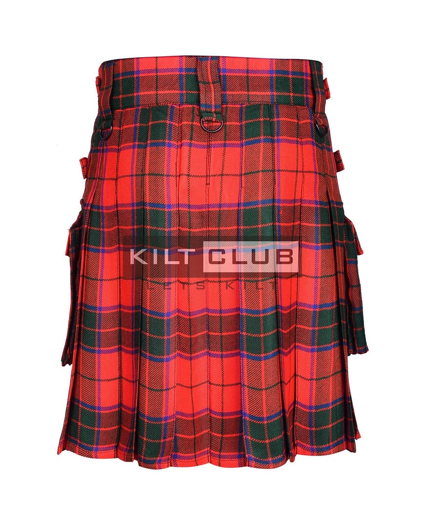 Scottish Rose Tartan Utility Kilt
