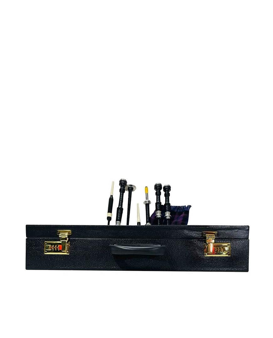 Pride of Scotland Bagpipe Scottish Silver Mounths