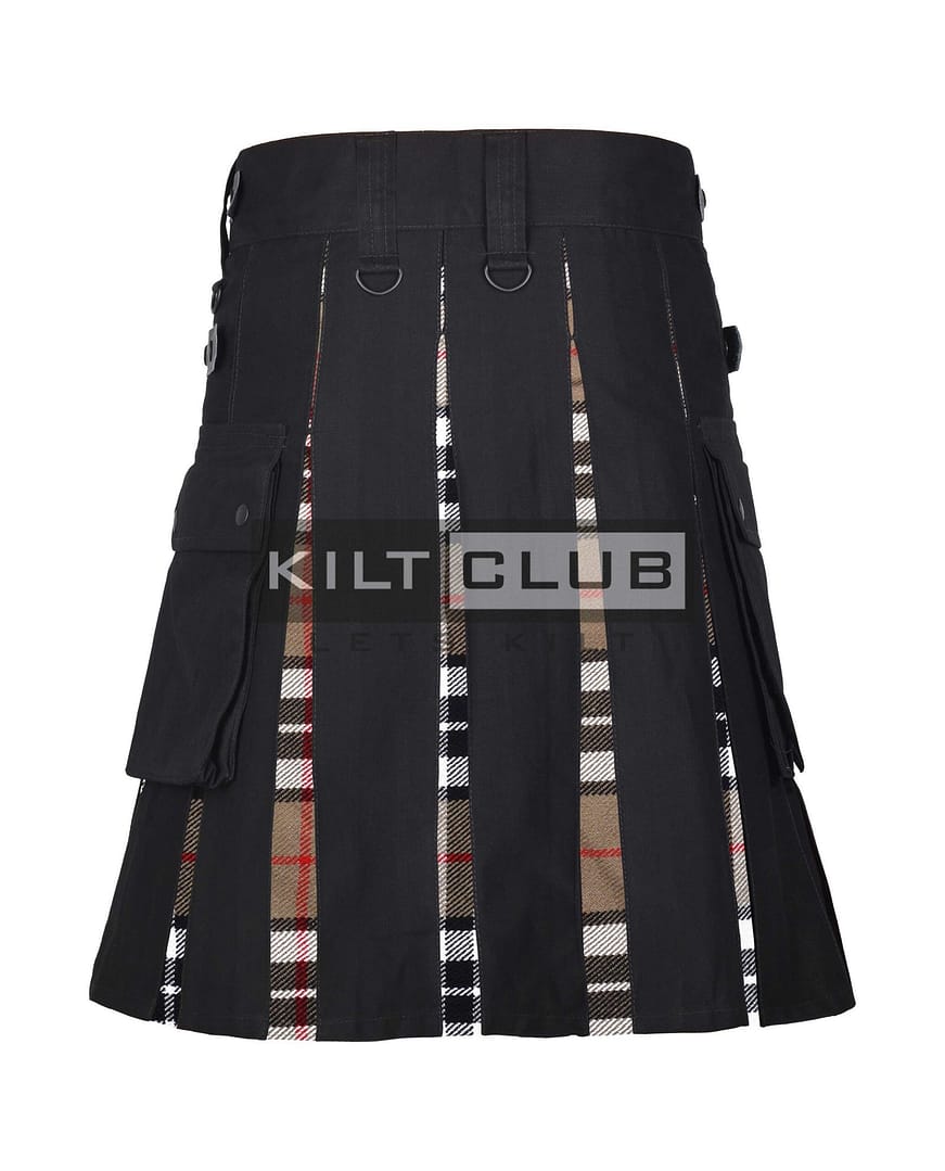 Camel Thompson Tartan Hybrid Kilt