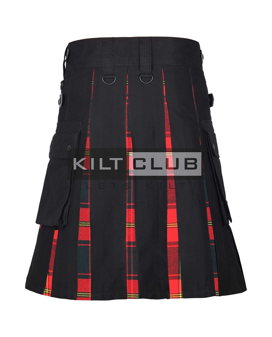 Ulster Red Modern Tartan Hybrid Kilt