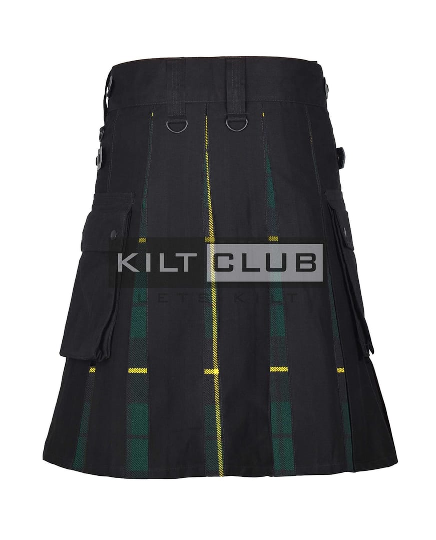 Wallace Hunting Tartan 8 Yard Hybrid kilt