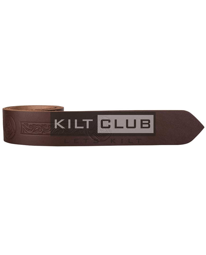 Masonic Embossed Belt