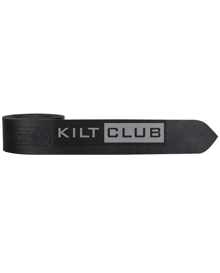 Celtic Knots and Circle Embossed Belt