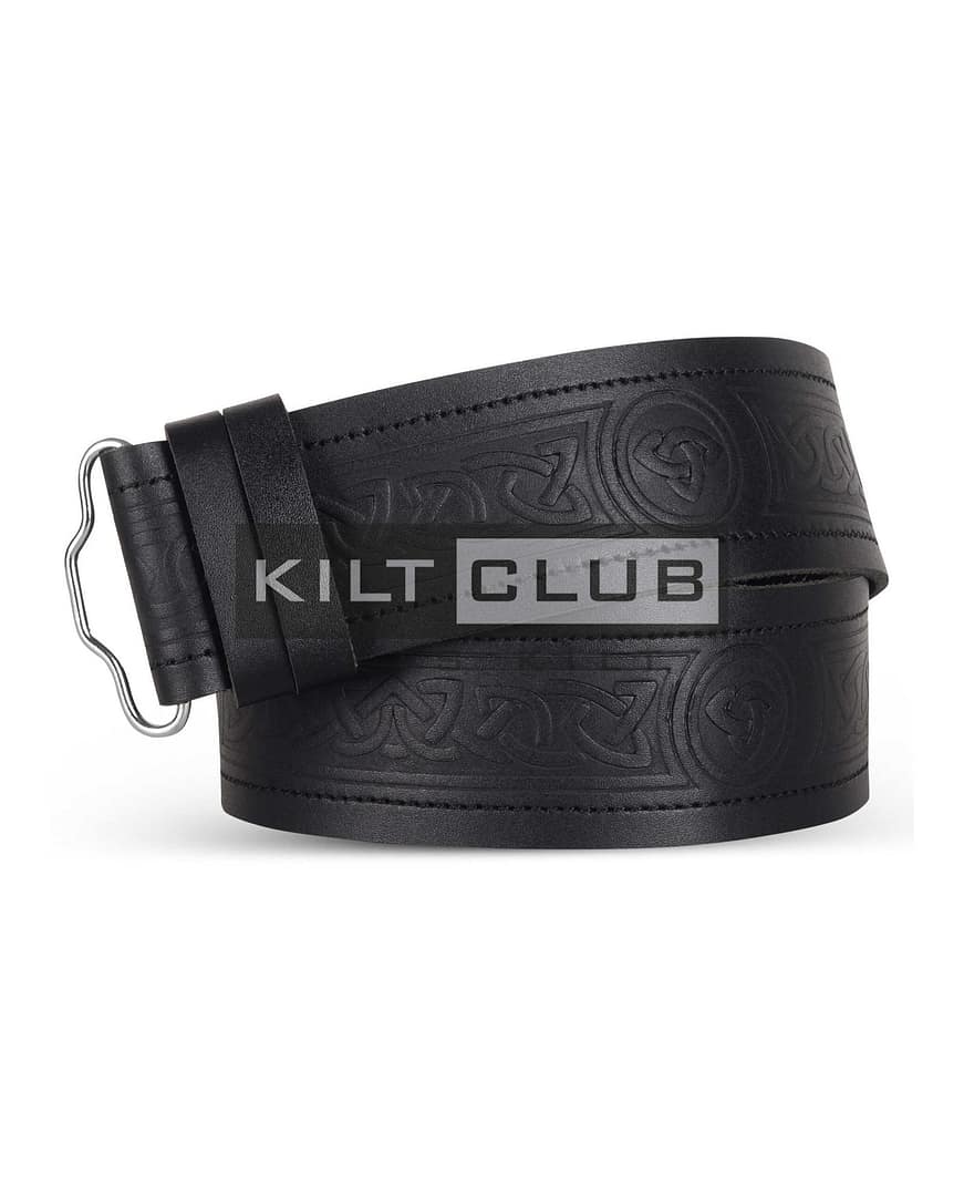 Thistle Embossed Belt