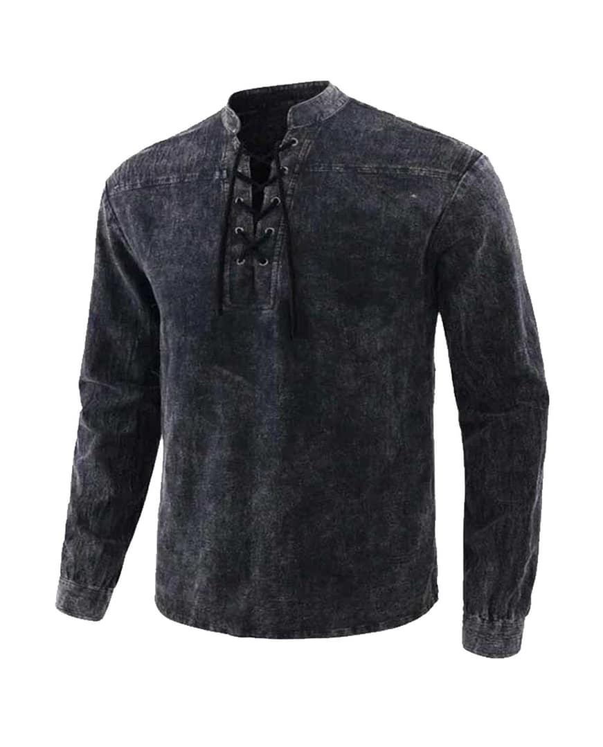 Medieval Jacobite Scottish Ghillie kilt Shirts Different colour