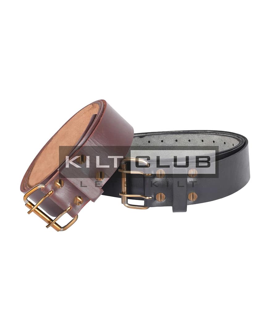 Scottish Handmade Leather Kilt Belt