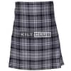 Hamilton Gray Tartan Kilt