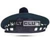 Green Wool Diced Balmoral Hat