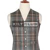Mackenzie Weathered Tartan Waistcoat