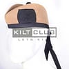 Tan Wool Glengarry Hat