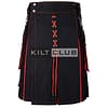 Red Tartan Hybrid Kilt