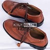 Brown Leather Ghillie Brogues Kilt Shoes
