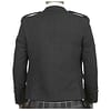 Charcoal Grey Wool Argyll Jacket