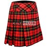 Wallace Tartan Women Knee Length Skirt
