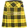 MacLeod of Lewis Tartan Women Knee Length Skirt