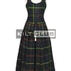 1800s Hunting Stewart Tartan Women’s Dress