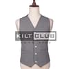 Gray Wool Prince Charlie Jacket and Waistcoat