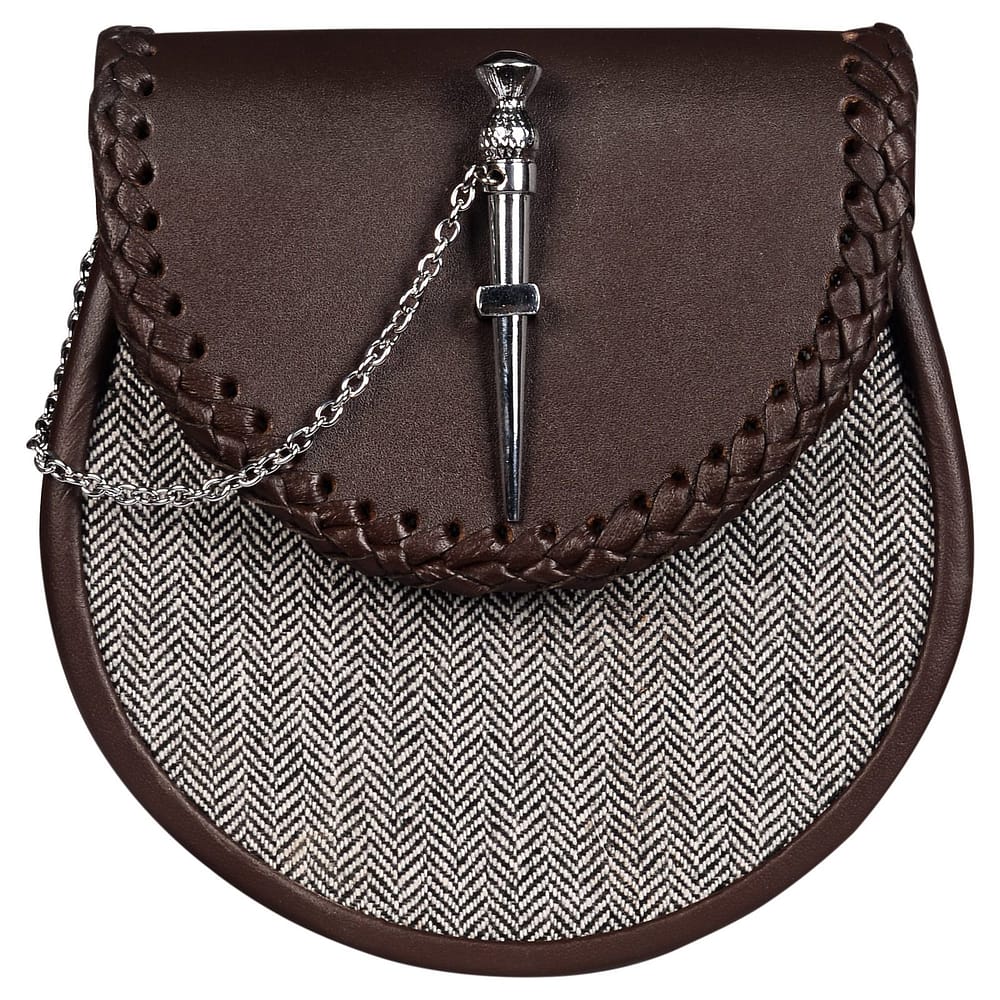 Gray Tweed Sporran