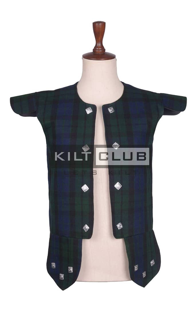 Black Watch Tartan Chieftain Vest