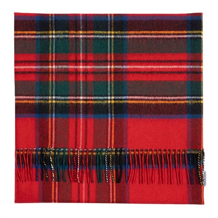 Borders Stewart Royal Modern Tartan Fabric