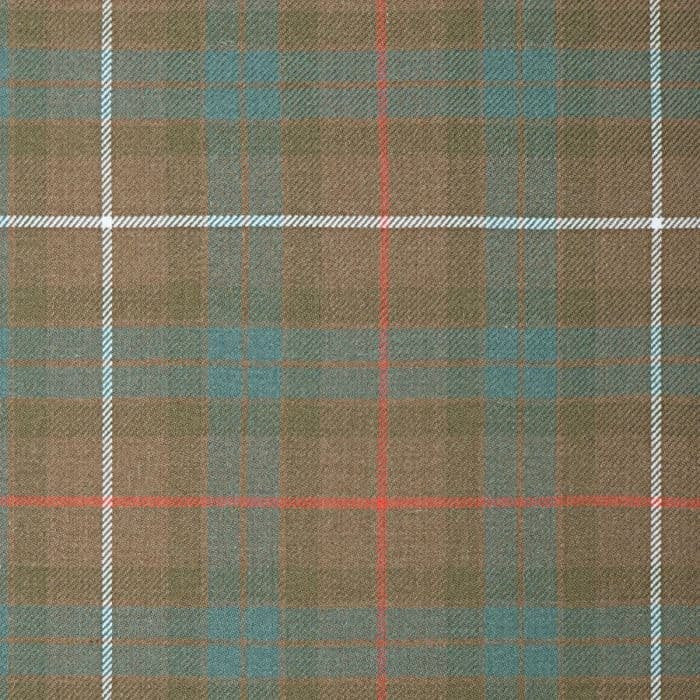 Fraser Hunting Weathered Tartan Fabric