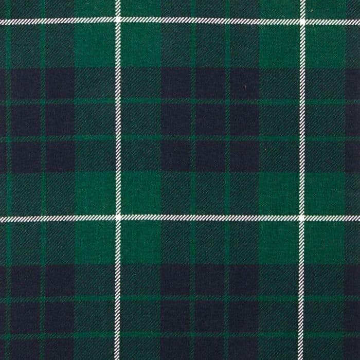 Hamilton Green Modern Tartan Fabric