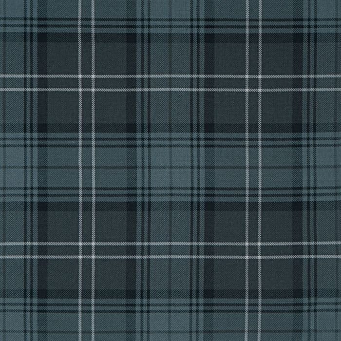 Highland Granite Modern Tartan Fabric