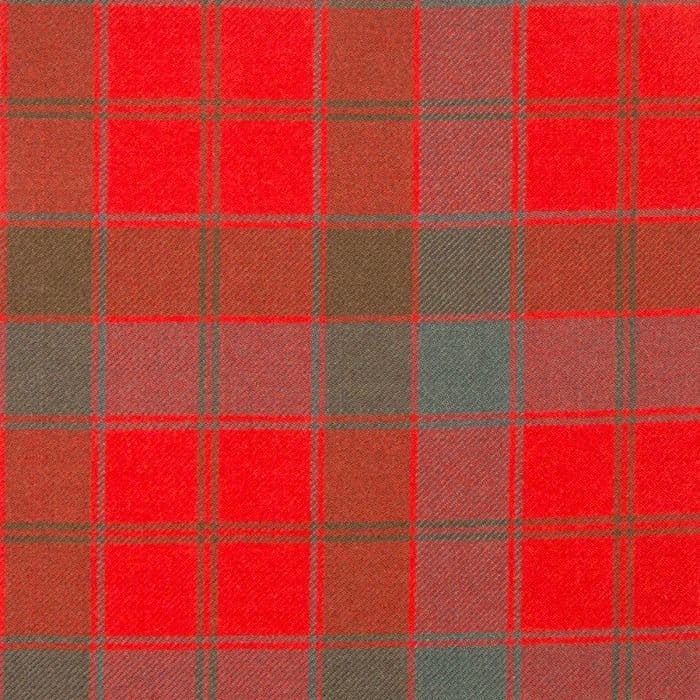 Robertson Red Weathered Tartan Fabric