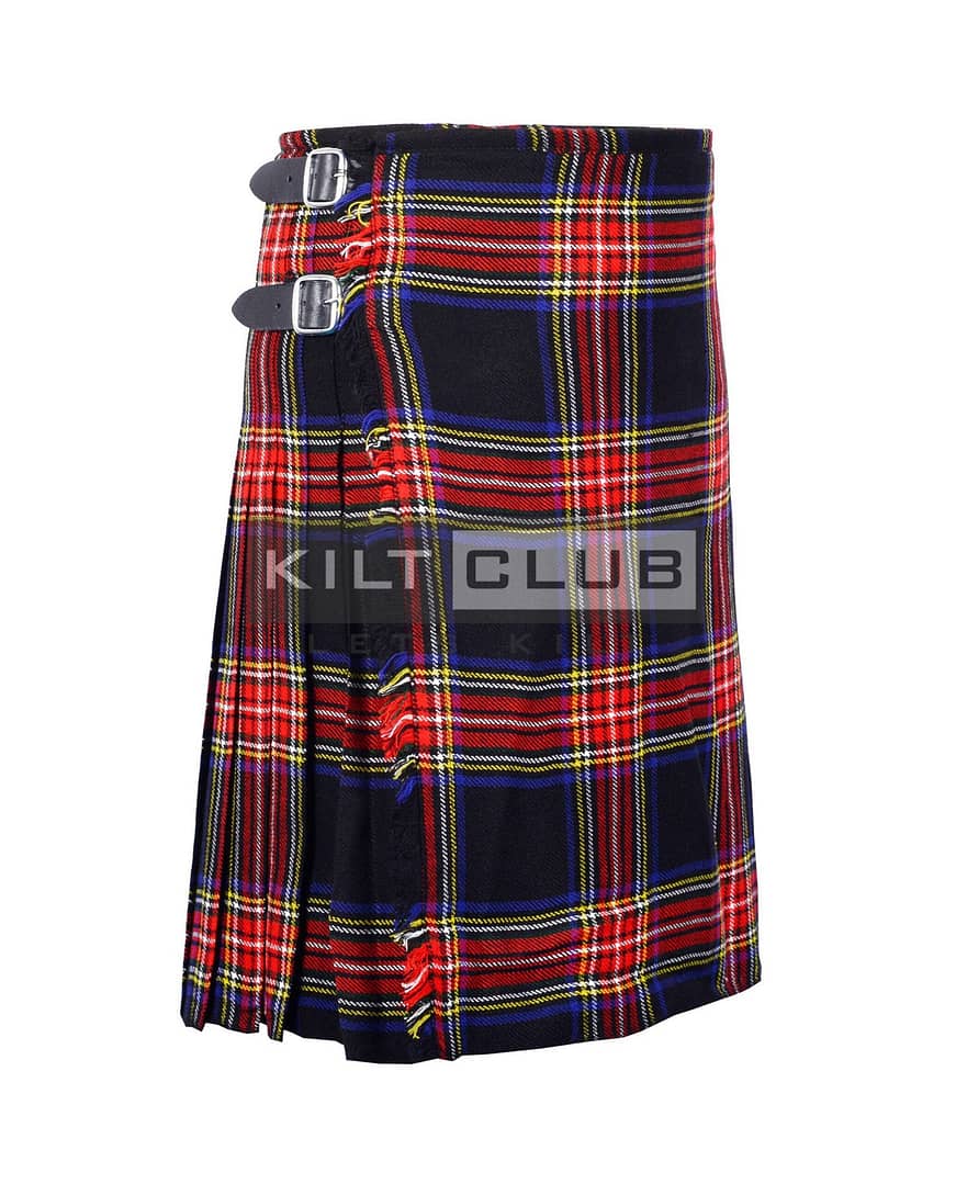 Black Stewart Tartan Kilt