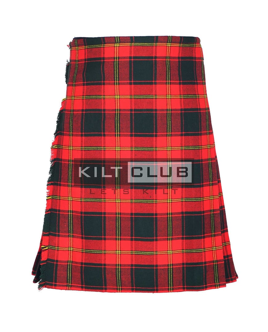 Ulster Red Modern Tartan Kilt