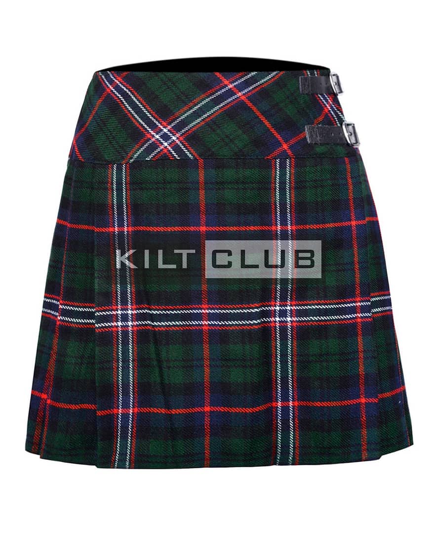 Scottish National Tartan Women Knee Length Skirt